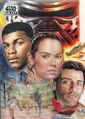 2021 Topps Chrome Star Wars Galaxy #20 Wave Refractor /99