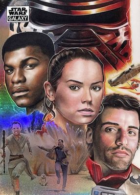 2021 Topps Chrome Star Wars Galaxy #20 Refractor