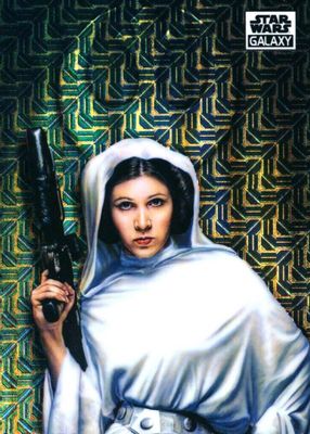 2021 Topps Chrome Star Wars Galaxy #35 Mojo Refractor /50