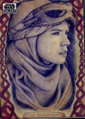 2021 Topps Chrome Star Wars Galaxy #57 Refractor