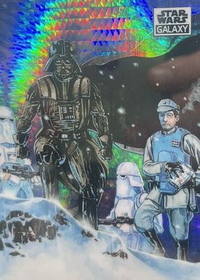 2021 Topps Chrome Star Wars Galaxy #59 Prism Refractor /75