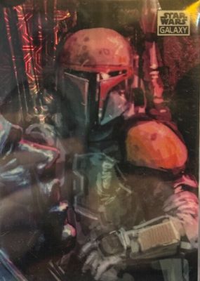 2021 Topps Chrome Star Wars Galaxy #74 Mojo Refractor /50