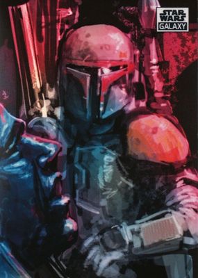 2021 Topps Chrome Star Wars Galaxy #74 Refractor