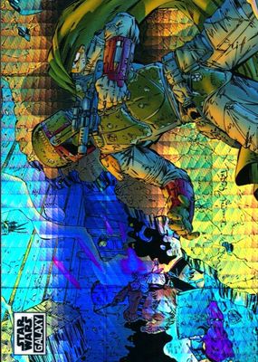 2021 Topps Chrome Star Wars Galaxy #32 Prism Refractor /75