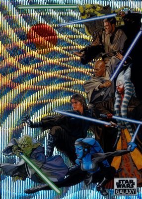 2021 Topps Chrome Star Wars Galaxy #88 Wave Refractor /99