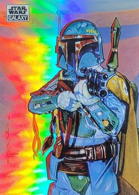 2021 Topps Chrome Star Wars Galaxy #11 Refractor