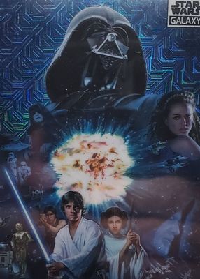 2021 Topps Chrome Star Wars Galaxy #48 Mojo Refractor /50