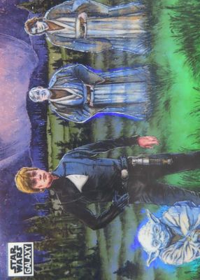 2021 Topps Chrome Star Wars Galaxy #64 Refractor