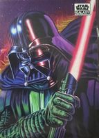 The Darkest Lord 2021 Topps Chrome Star Wars Galaxy #69 Mojo Refractor