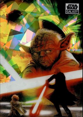 2021 Topps Chrome Star Wars Galaxy #86 Atomic Refractor /150
