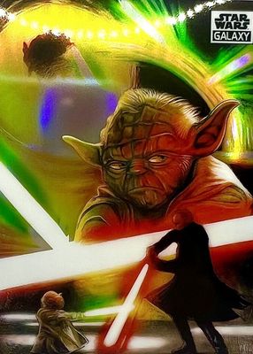 2021 Topps Chrome Star Wars Galaxy #86 Refractor