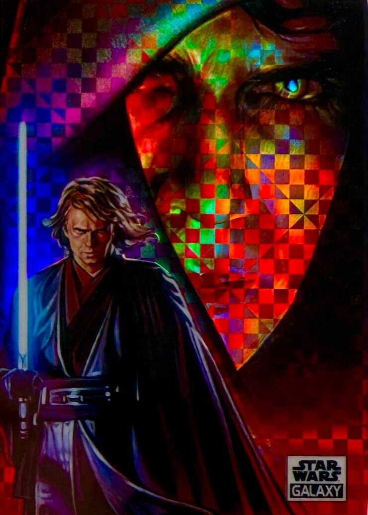 Galaxy - rakumaleon 0948 Anakin Skywalker 2021 Topps Chrome Star Wars Galaxy #39 X