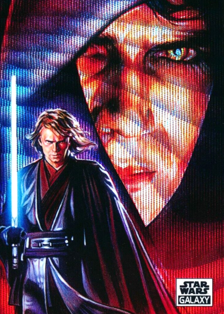 Topps - 99枚限定 Star Wars Galaxy Chrome AM-14 2024 Topps Chrome Star Wars Galaxy Refractor Complete Your