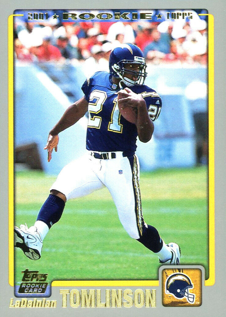 2001 Bowman LaDainian Tomlinson GEM Mint 10 Rookie RC HOF | eBay
