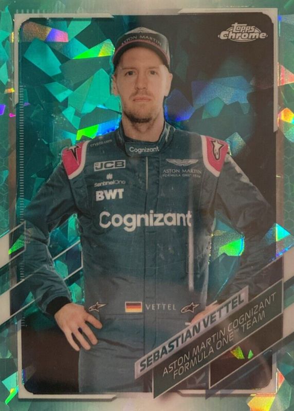 2021 Topps Chrome Formula 1 Sapphire Edition #7 Aqua /99