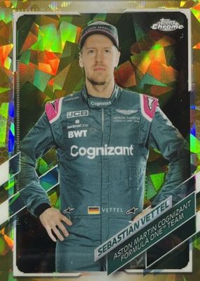 2021 Topps Chrome Formula 1 Sapphire Edition #7 Gold /50