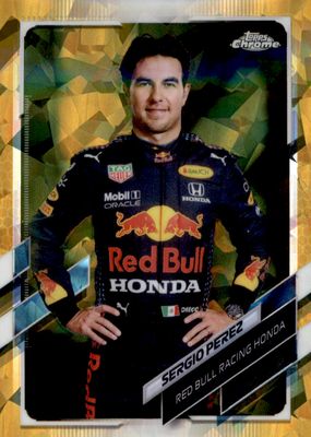 2021 Topps Chrome Formula 1 Sapphire Edition #4 Gold /50