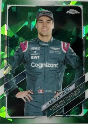 2021 Topps Chrome Formula 1 Sapphire Edition #8 Green /75