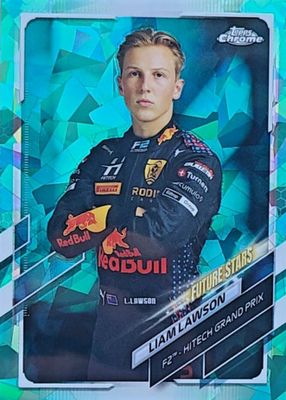 2021 Topps Chrome Formula 1 Sapphire Edition #68 Aqua /99