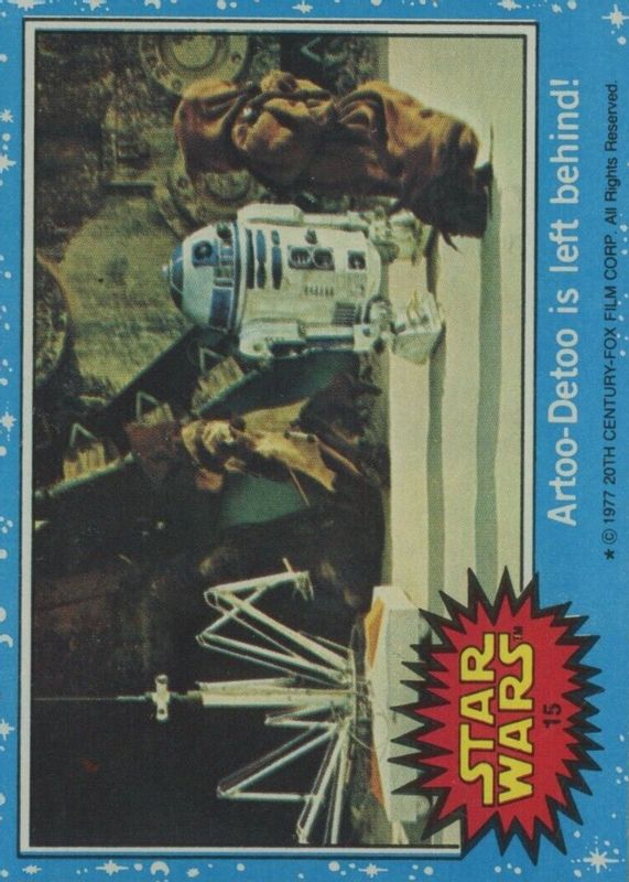 Artoo-Detoo is Left Behind! 1977 Topps #15 Base PSA 10