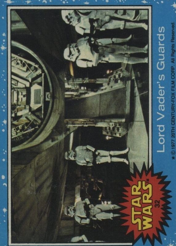 Lord Vader's Guards 1977 Topps #32 Base PSA 9