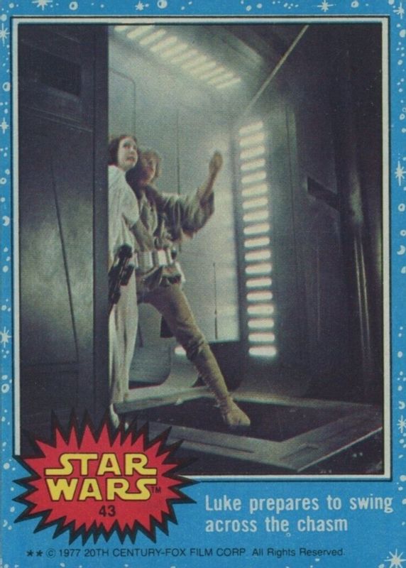 Star wars collector cards deals 1977 value