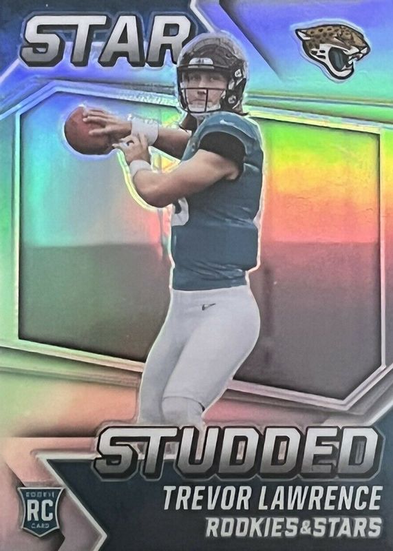 Trevor Lawrence 2021 Rookies & Stars #SS-21 Star Studded SGC 10