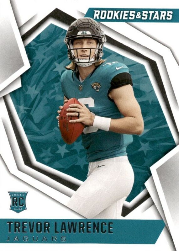 Trevor Lawrence 2021 Rookies & Stars #101 Base Rookie RAW