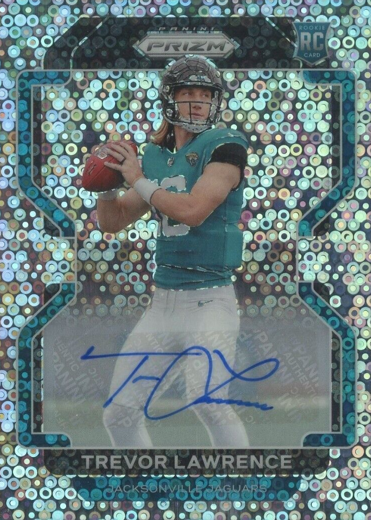Trevor Lawrence 2021 Prizm #331 Rookie Autographs - No Huddle