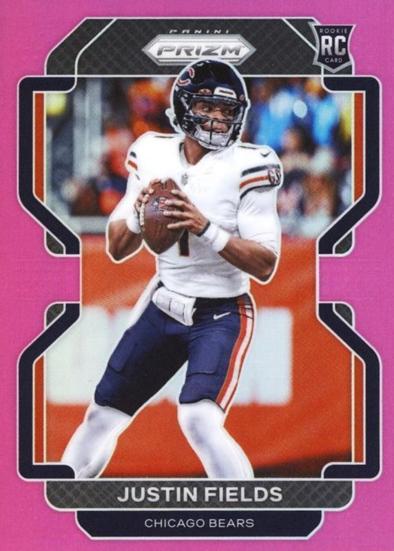 Justin Fields 2021 Prizm #334 Pink Price Guide - Sports Card Investor