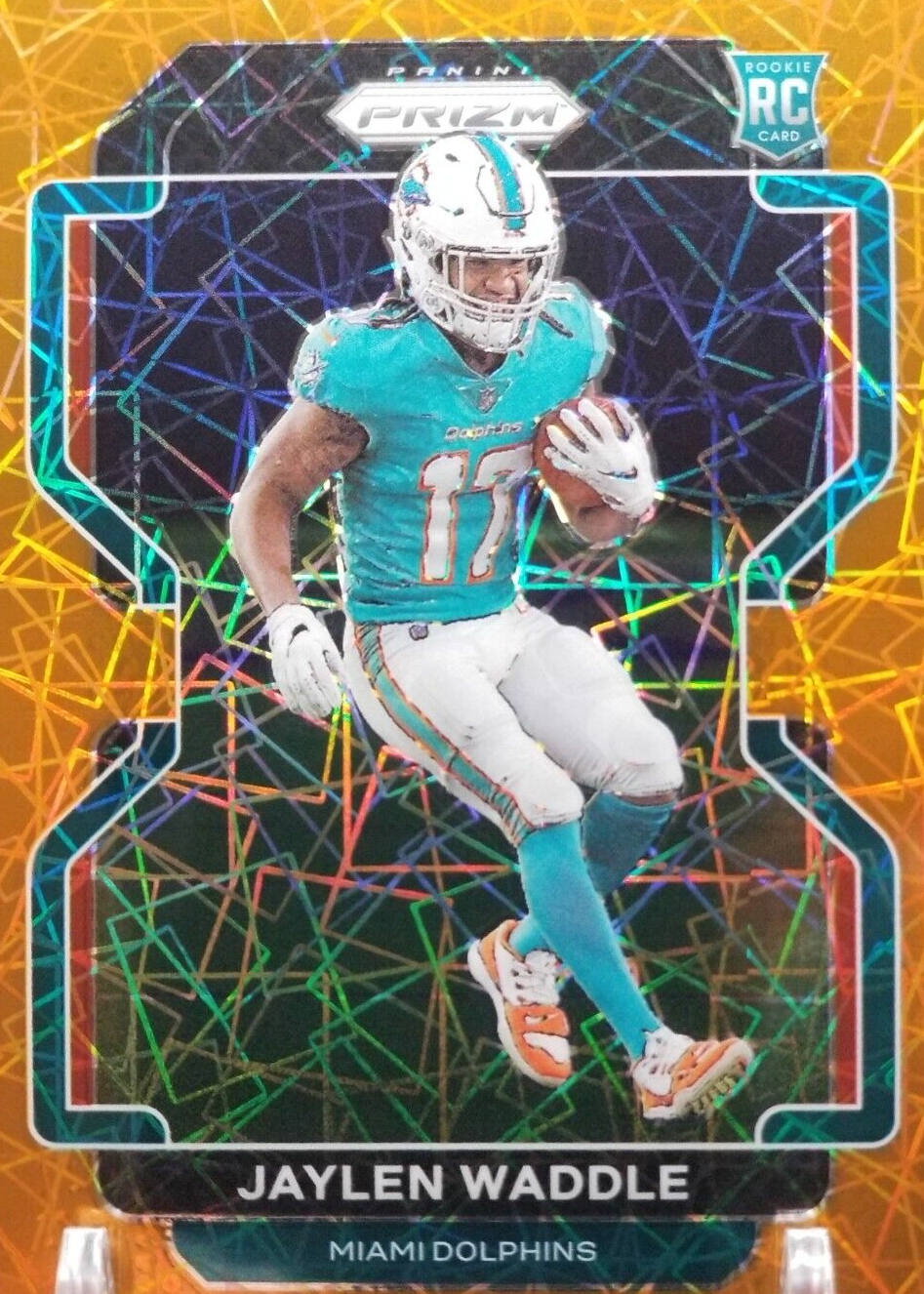 Jaylen Waddle 2021 Prizm #338 Lazer Price Guide - Sports Card Investor