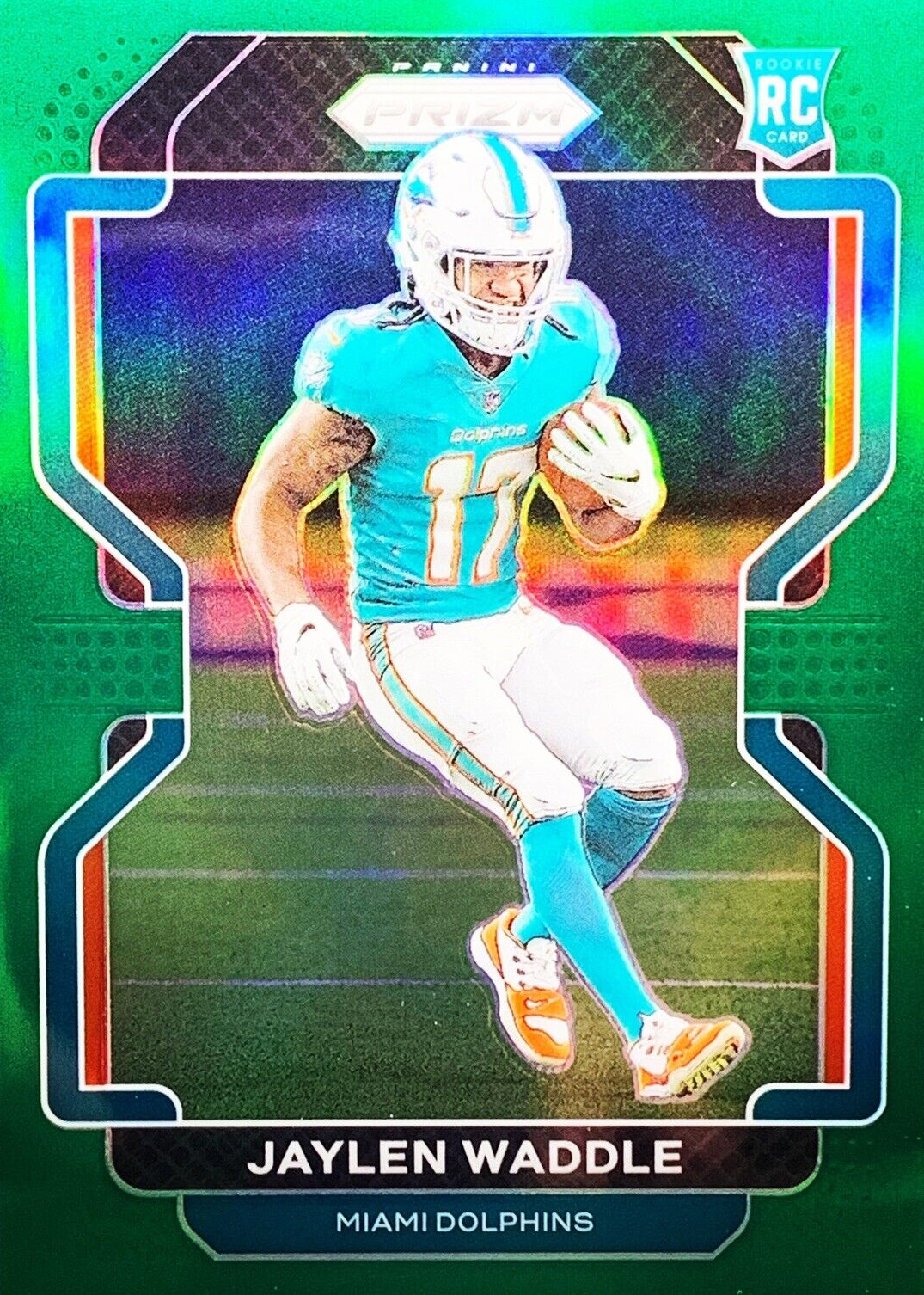 Jaylen Waddle 2021 Prizm #338 Green Price Guide - Sports Card Investor