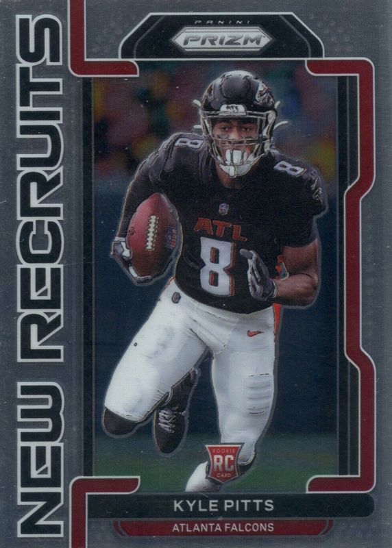 Kyle Pitts 2021 Prizm #NR-10 New Recruits Rookie RAW