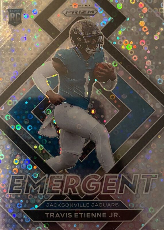 Travis Etienne Jr. 2021 Prizm #E-14 Emergent - No Huddle Rookie PSA 10