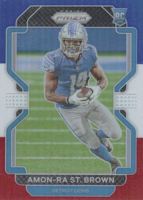 2021 Prizm #358 Red White Blue