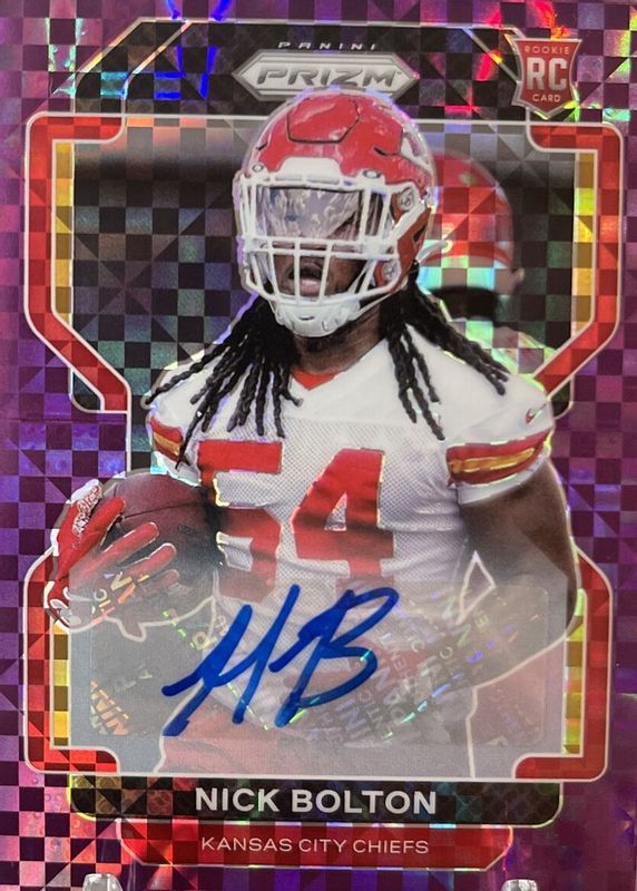 2021 Prizm #390 Rookie Autographs - Purple Power /49