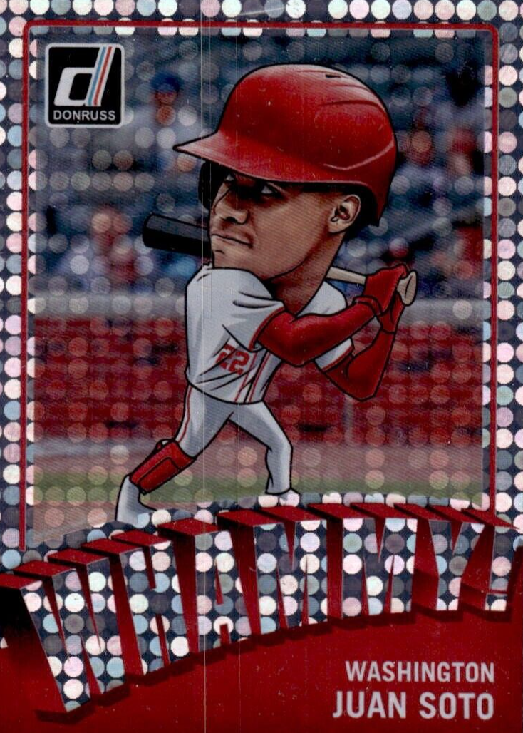 Juan Soto 2022 Donruss #W5 Whammy! /(SSP) Price Guide - Sports 