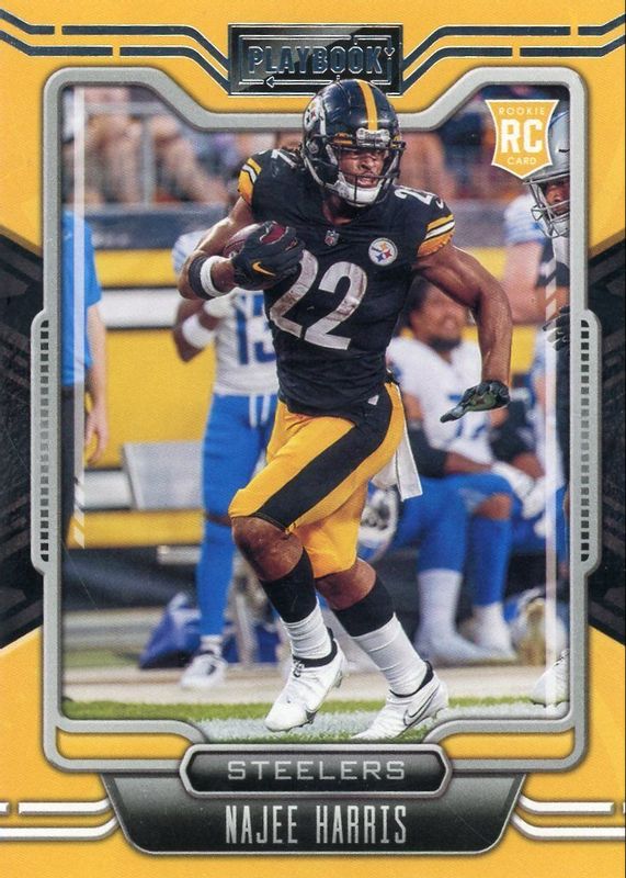 Najee Harris 2021 Playbook #111 Base Rookie SGC 9.5