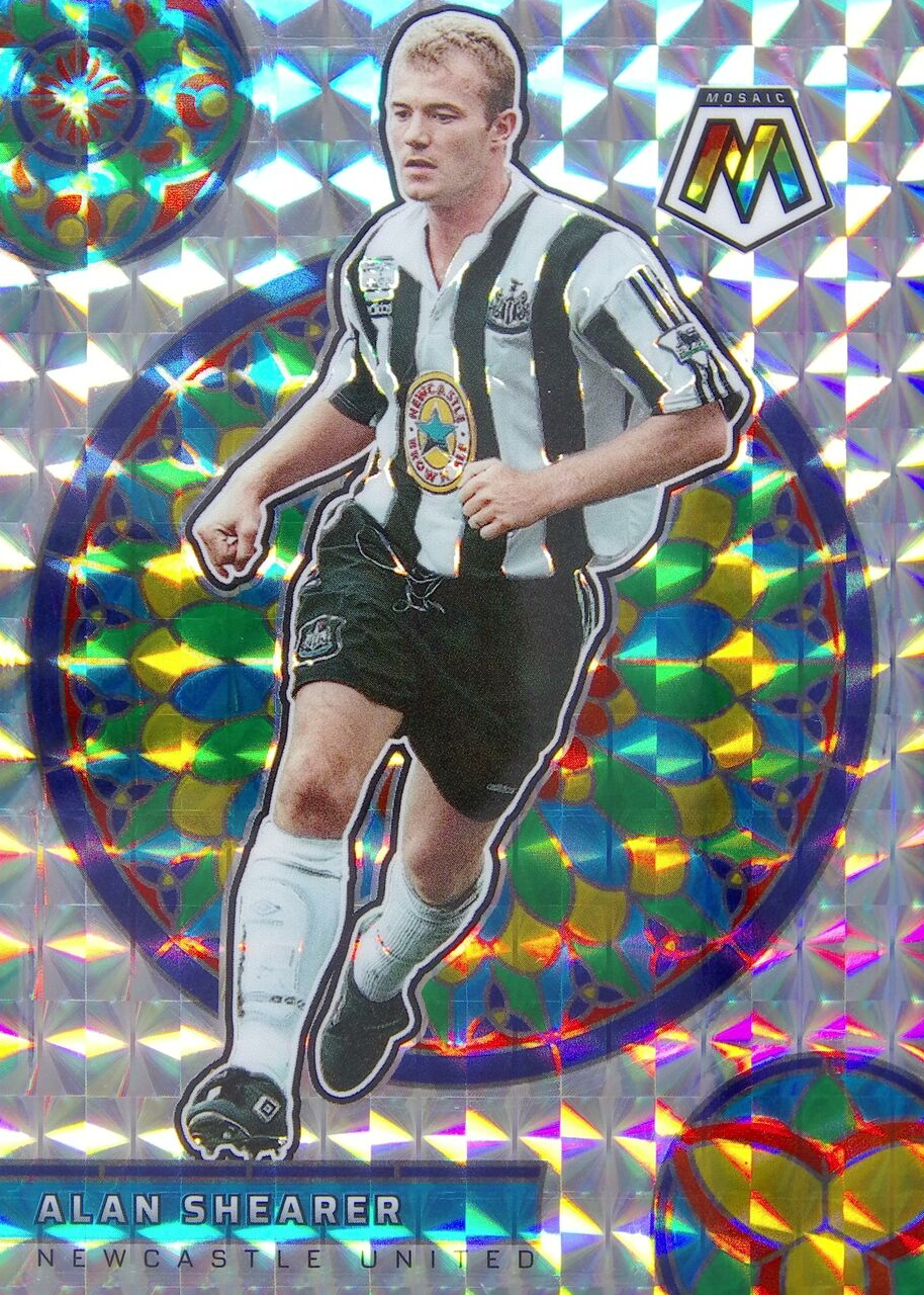 Alan Shearer 2021 Mosaic Premier League #47 Stained Glass /(SSP
