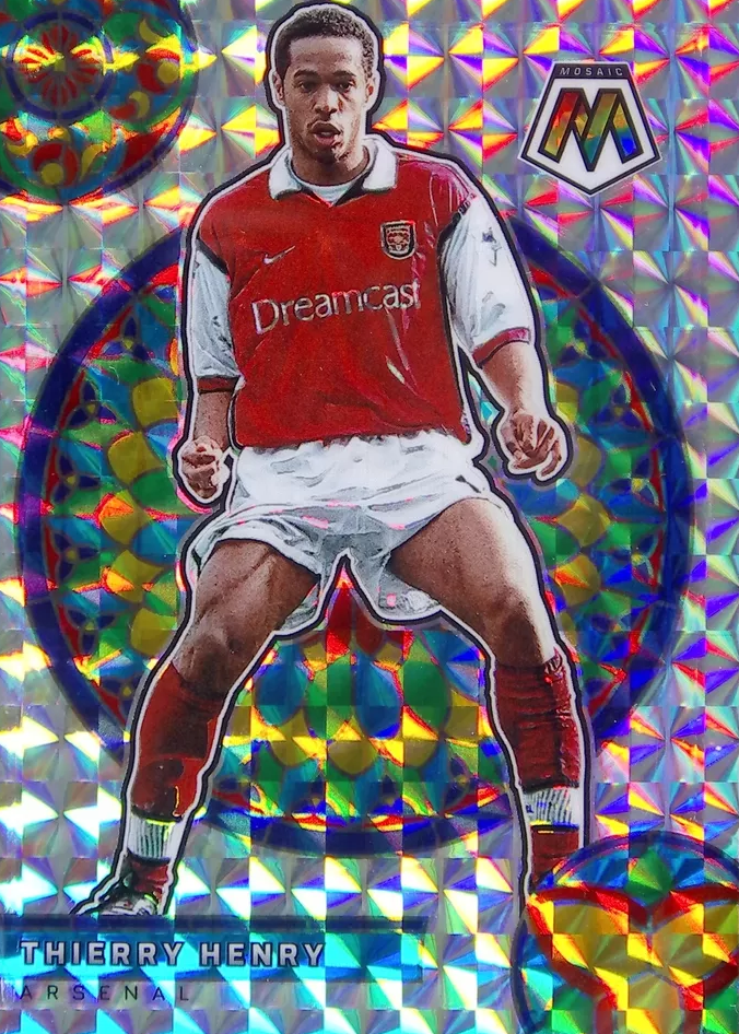 Thierry Henry 2021 Mosaic Premier League #49 Stained Glass