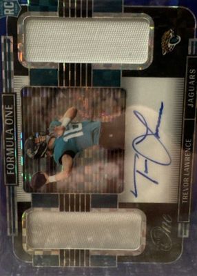 2021 One #371 Formula One Autographs - Blue (/25)