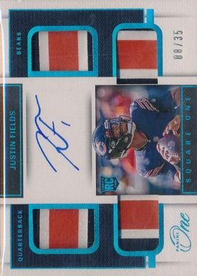 2021 One #74 Square One Autographs - Blue (/35)