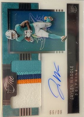 2021 One #123 Premium Rookie Patch Autographs (/99)