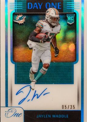 2021 One #115 Day One Autographs - Blue (/35)