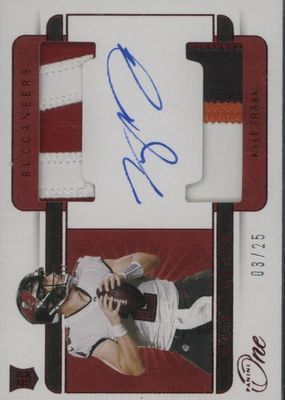 2021 One #39 Rookie Dual Patch Auto - Red (/25)