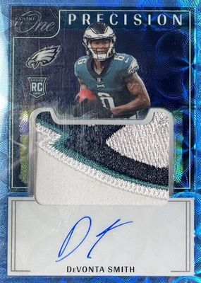 2021 One #305 Precision Rookie Patch Autographs - Platinum /5