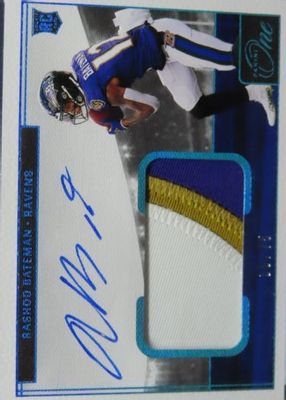 2021 One #10 Rookie Patch Auto - Blue (/75)