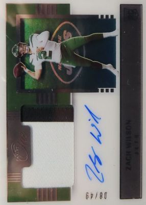 2021 One #117 Premium Rookie Patch Autographs (/49)