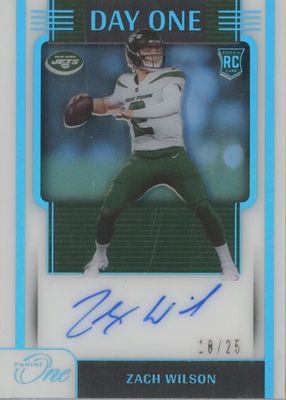2021 One #102 Day One Autographs - Blue (/25)