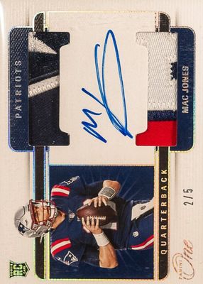 2021 One #36 Rookie Dual Patch Auto - Platinum /5
